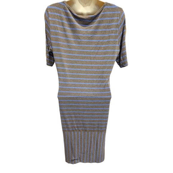 Lularoe mixed stripes SOFT tunic drees size medium M career casual Julia  * - Picture 2 of 9